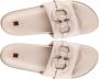 Högl Comfortabele Leren Sliders voor Dames Beige Dames - Thumbnail 5
