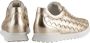 Högl Metallic Gouden Leren Sneakers Geel Dames - Thumbnail 4