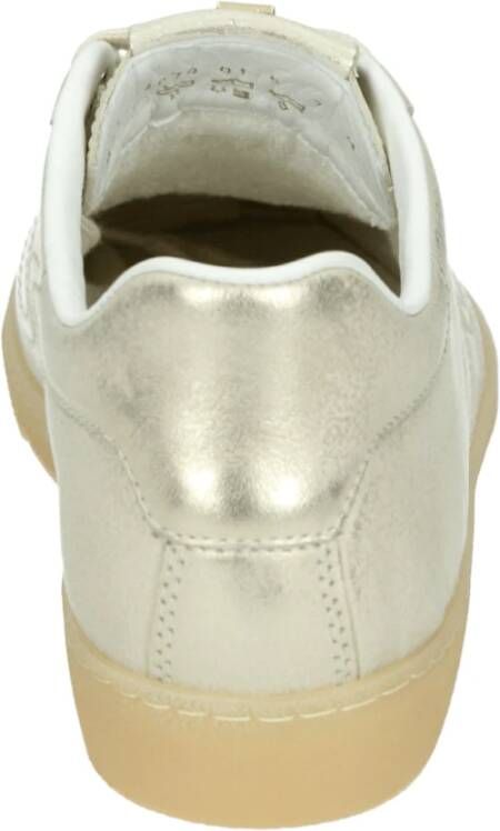 Högl Sportieve Lage Damesschoenen Goud Nubuck