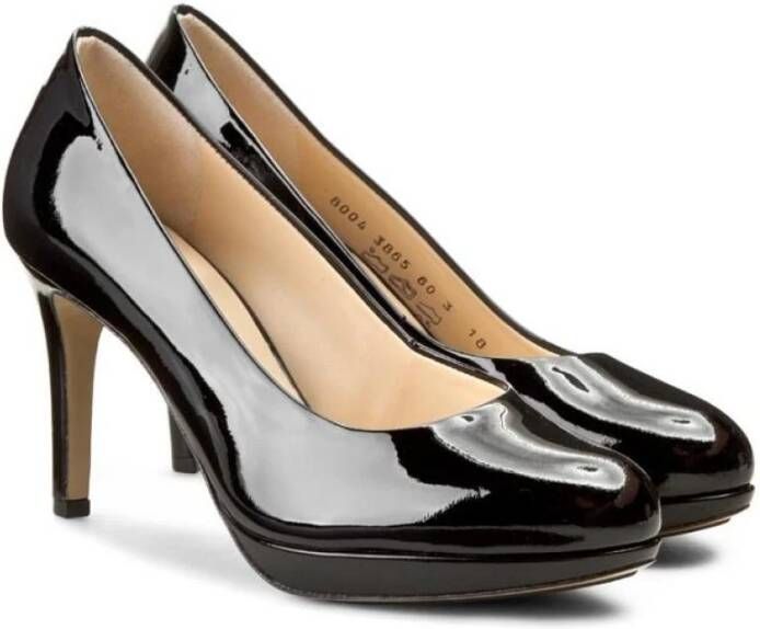 Högl Elegante Gesloten Neus Hoge Hakken Zwart Dames