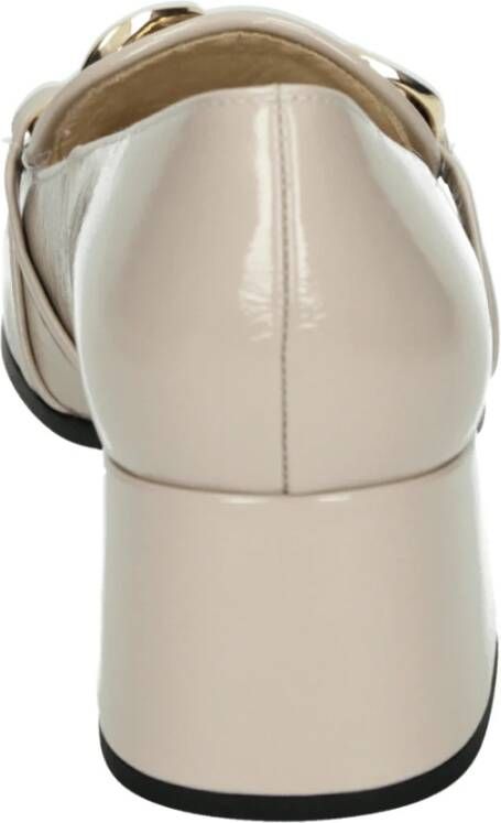Högl Taupe Pumps met G Breedte