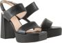 Högl Verhoog je zomerse stijl met chique zwarte sandalen Black Dames - Thumbnail 3