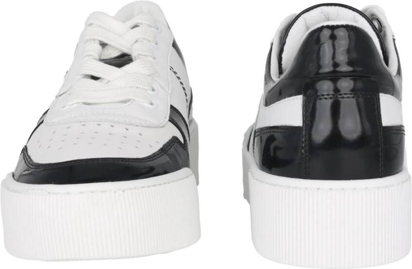 Högl Vetersneaker in wit zwart Black Dames