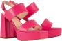 Högl Vibrant Orange Hoge Hak Sandalen Pink Dames - Thumbnail 3
