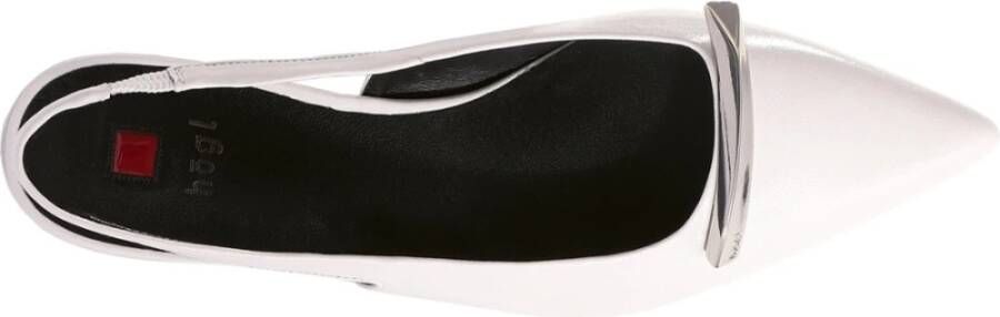 Högl Witte ballerinas voor vrouwen White Dames