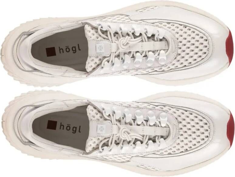 Högl Witte Dames Walking Sneaker White Dames