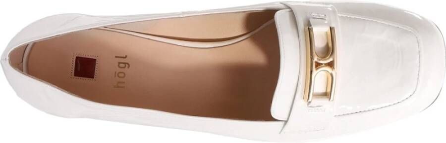 Högl Witte Formele Zakelijke Schoenen voor Vrouwen White Dames
