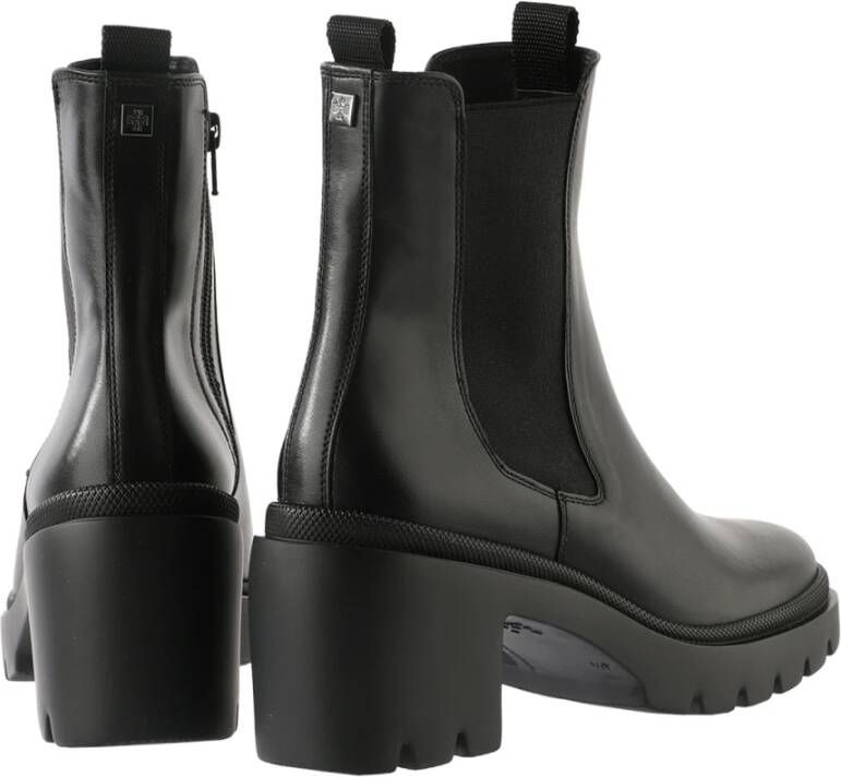 Högl Zachte Leren Enkellaars Black Dames