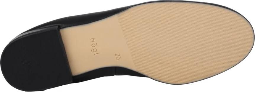 Högl Zwarte Dames Loafer Zomercollectie