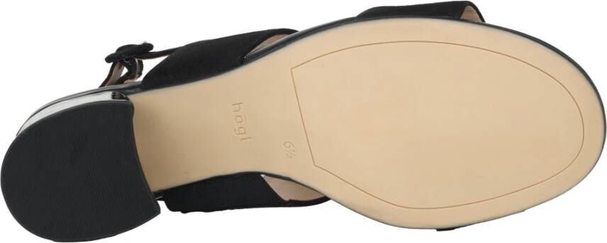 Högl Zwarte damessandaal 'Pure' Black Dames