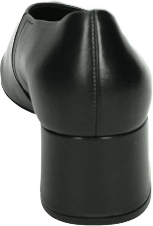 Högl Zwarte leren pumps