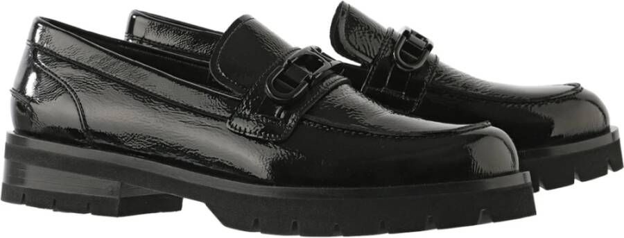 Högl Zwarte Loafers voor Vrouwen Black Dames