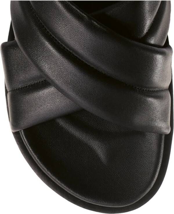 Högl Zwarte pantoffels voor vrouwen Black Dames