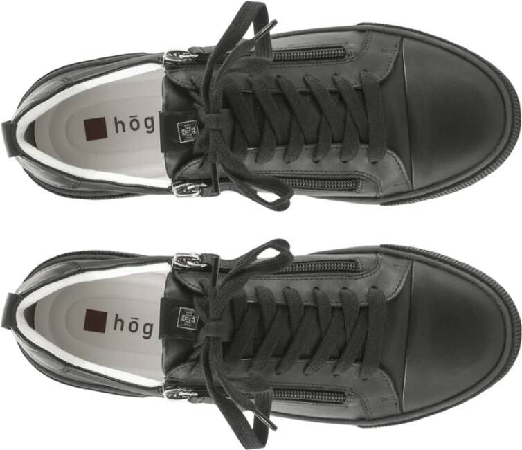 Högl Zwarte Sneakers voor Vrouwen Black Dames