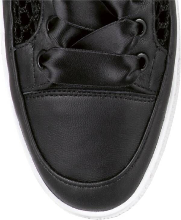 Högl Zwarte veterschoenen voor vrouwen Black Dames