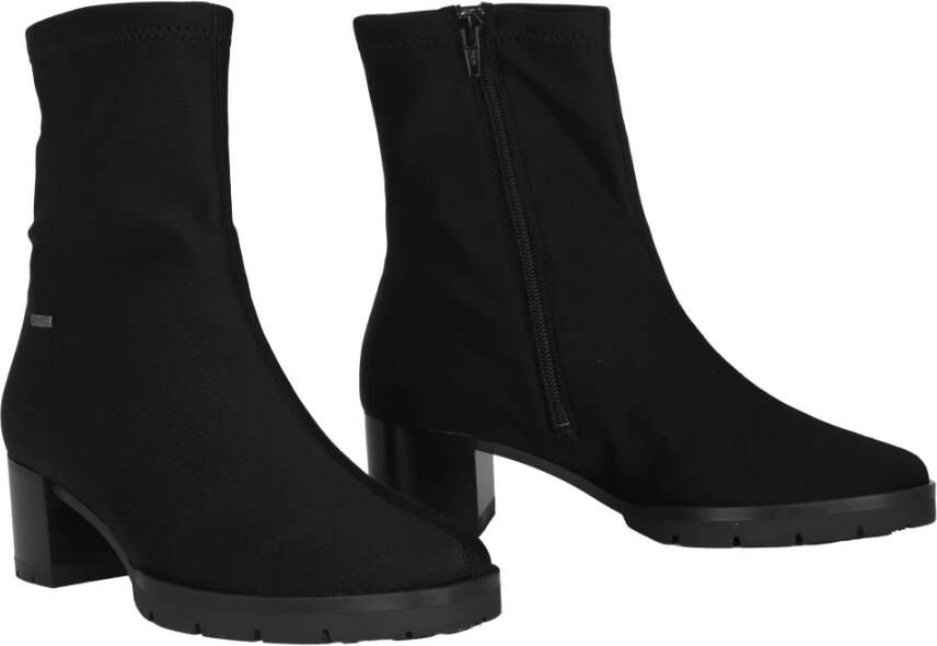Högl Zwarte Waterdichte Gore-Tex Dameslaarzen Black Dames