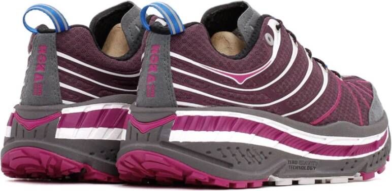 Hoka One Aubergine Hardloopschoenen voor Dames Multicolor Heren