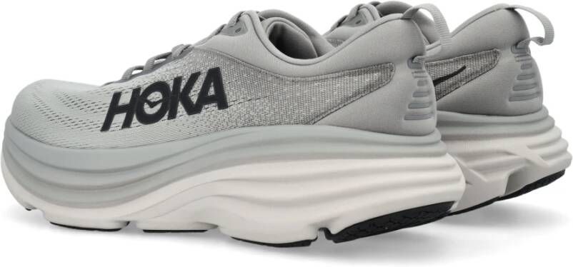 Hoka One Bondi 8 Sneakers Sharkskin Ss24 Gray Dames