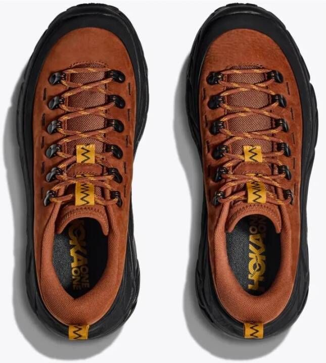 Hoka One Bruine Sneakers met Vibram -zool Brown Heren