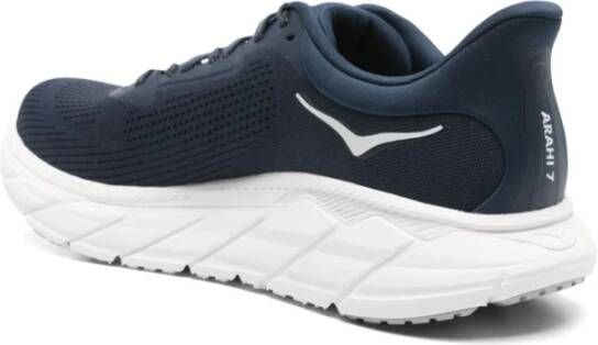 Hoka One Chunky Sole Sneakers Prussian Blue Logo