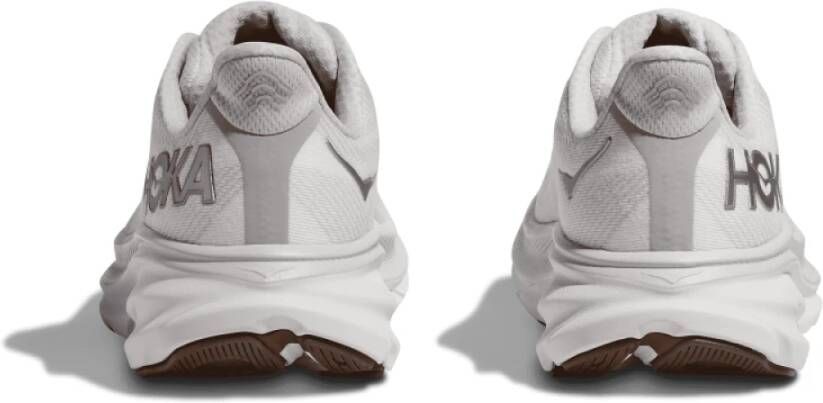 Hoka One Clifton 9 Hardloopschoenen Heren White Heren