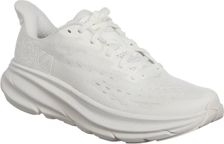Hoka One Clifton 9 Sneaker White Dames