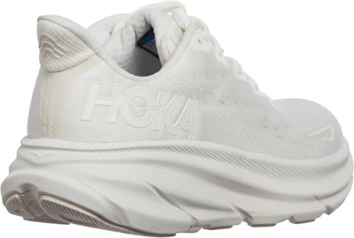 Hoka One Clifton 9 Sneaker White Dames