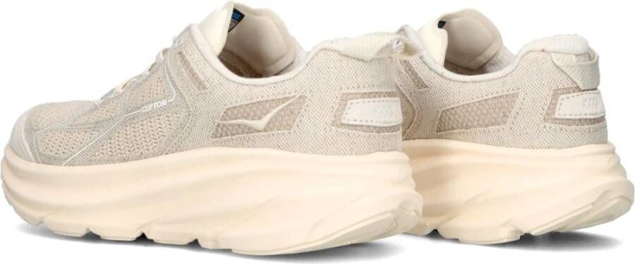 Hoka One Ecru Textiel Sneakers Clifton One9