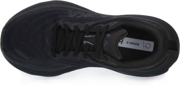 Hoka One Gedempte Bondi 8 Hardloopschoen Zwart Dames