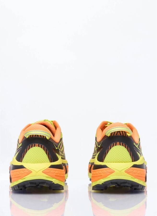 Hoka One Gedempte Sneakers met Vibram Zool Orange Heren