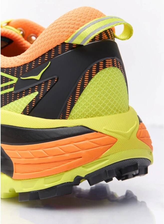 Hoka One Gedempte Sneakers met Vibram Zool Orange Heren