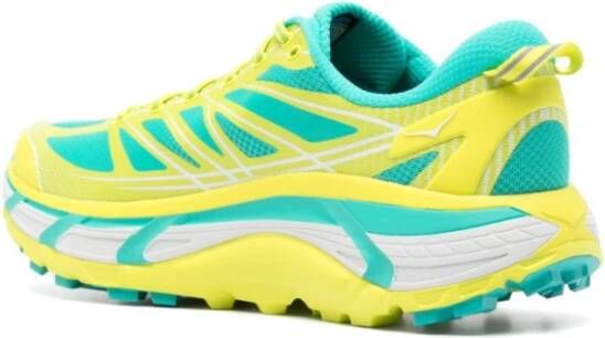 Hoka One Citroengele Sneakers Mesh Design Multicolor Heren