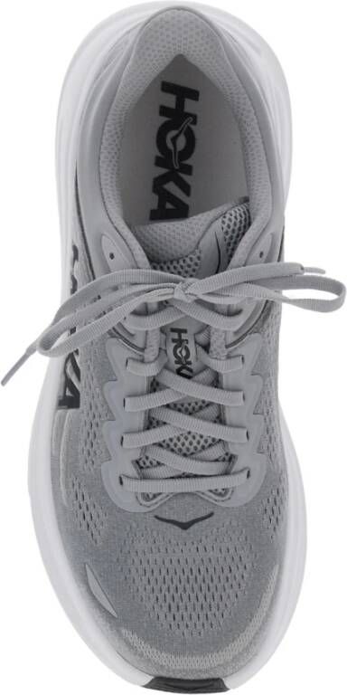 Hoka One Grijze Sneakers Bondi 9 Stijl