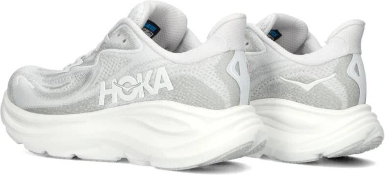 Hoka One Grijze Textiel Sneakers Clifton 10