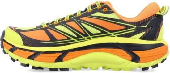 Hoka One Kleurrijke Mesh Sneakers met Dikke Zool Multicolor Heren