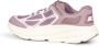 Hoka One Mauve Retro Sneakers met Mesh Overlay - Thumbnail 2