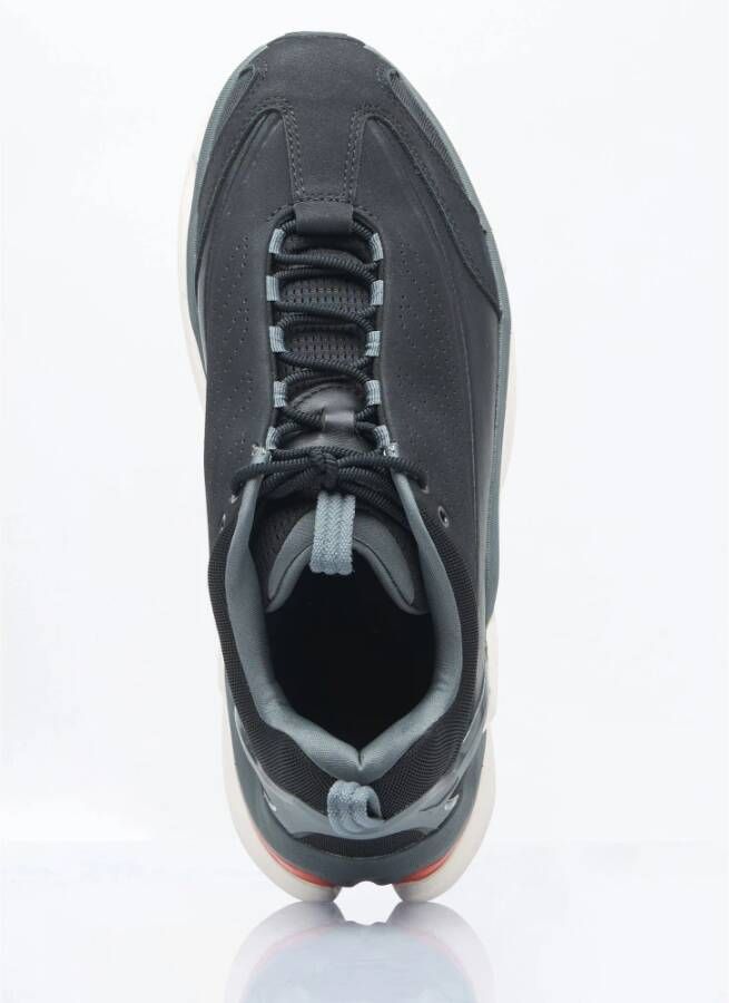 Hoka One Nabuk Leren Chunky Sole Sneakers