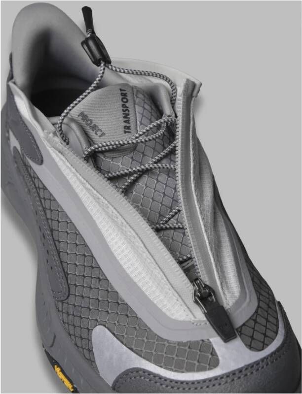 Hoka One Platte Grijze Schoenen