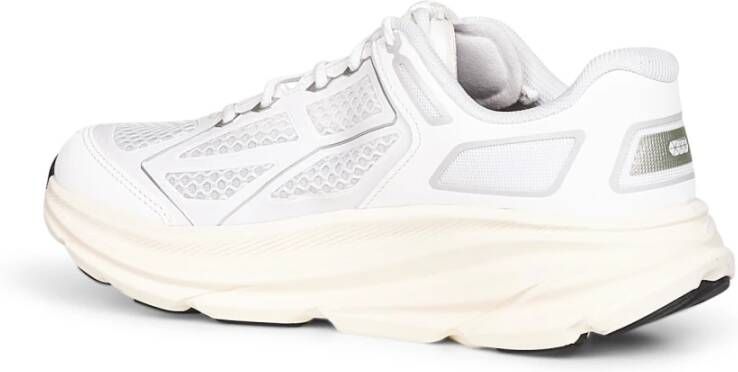 Hoka One Retro Mesh Sneakers Wit Vegan