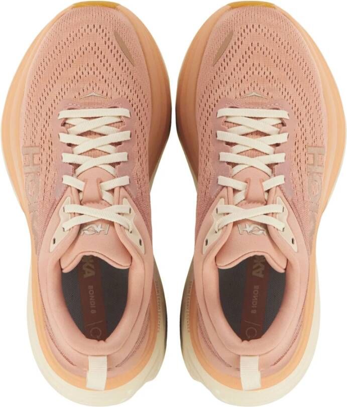 Hoka One Roze Sneakers Pink Dames