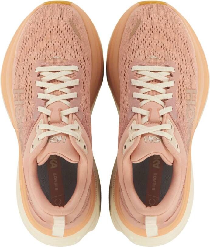 Hoka One Roze Sneakers Pink Dames