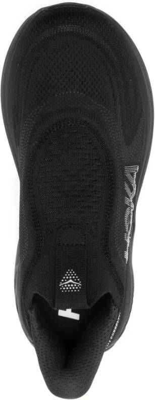 Hoka One Skyward Laceless Zwarte Sneakers