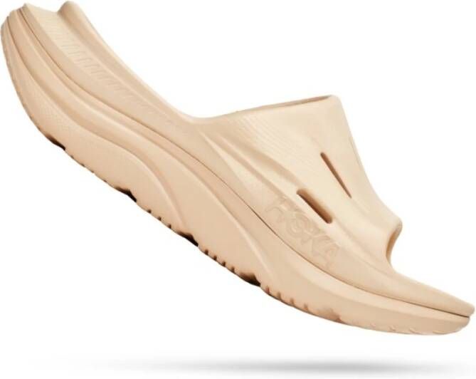 Hoka One Sliders Beige Heren