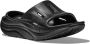 Hoka One Snel Drogende Recovery Sliders met Geventileerde Groeven Black Heren - Thumbnail 3