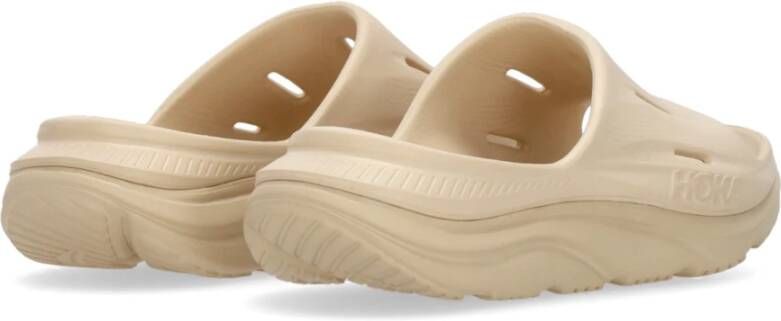 Hoka One Slippers Beige Heren