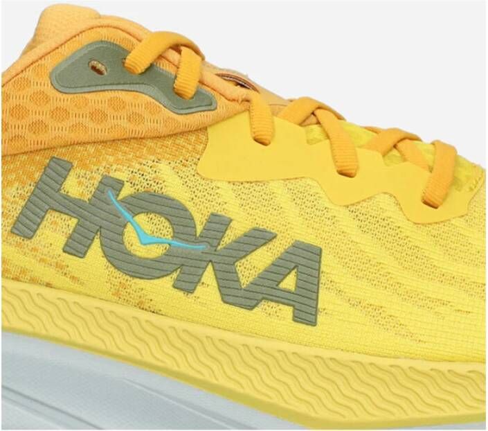 Hoka One Sneakers Geel Heren