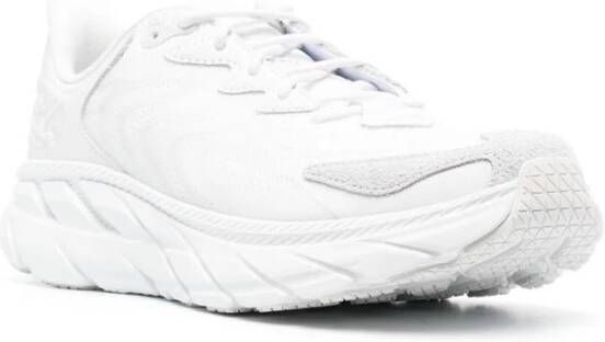 Hoka One Sneakers met dikke rubberen zool White Dames