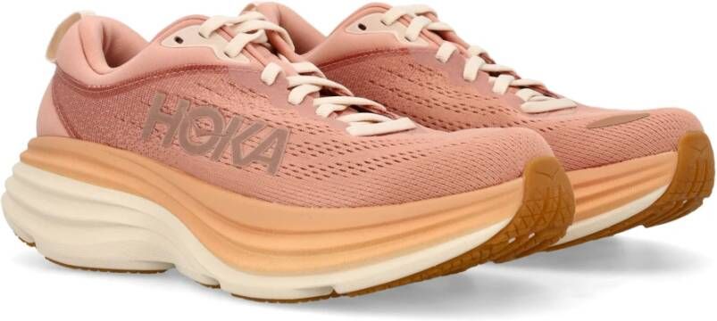 Hoka One Sneakers Pink Dames