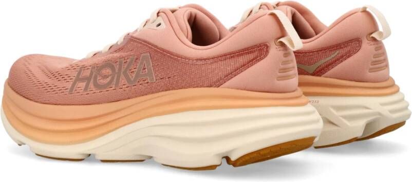 Hoka One Sneakers Pink Dames