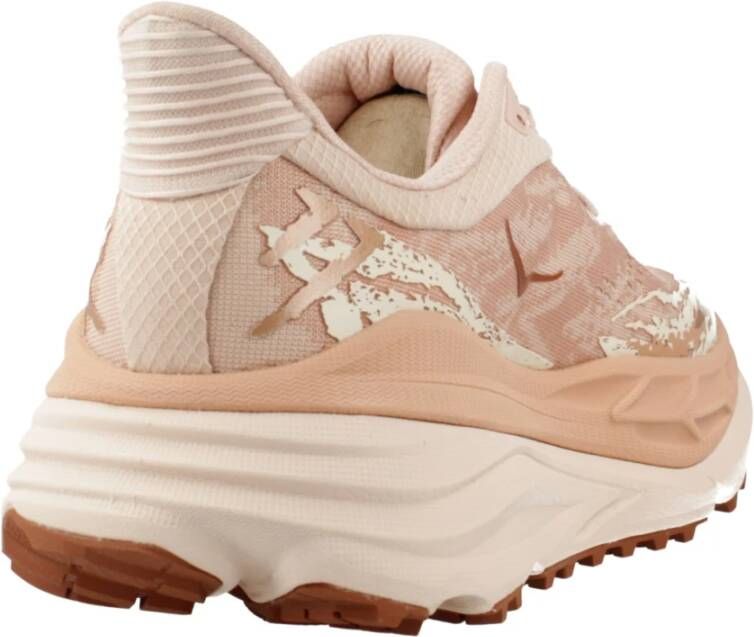 Hoka One Stijlvolle Sneakers Pink Dames